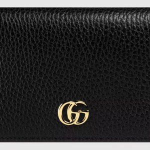 Gucci black leather wallet